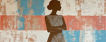 Shadow Amongst Rustic Blues van De Mooiste Kunst