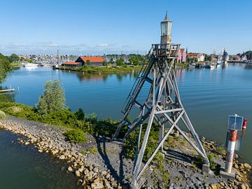 Feu de port de Hoorn sur Drocean