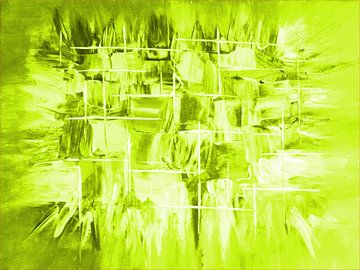 Explosion grün van Katrin Behr