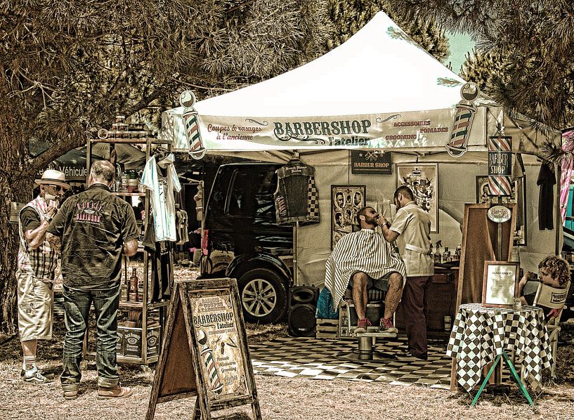Barbershop by Ed Vroom
