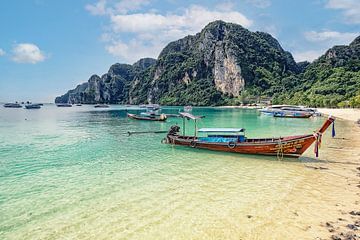 Longtail Boote Thailand von Bernd Hartner