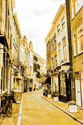 Binnenstad van Den Haag Nederland Goud