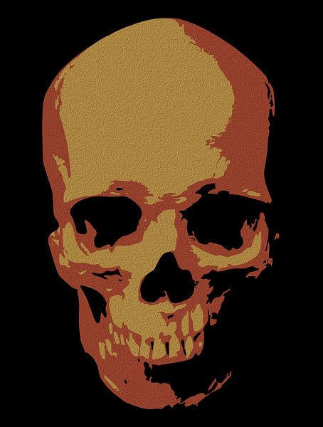 Fiery Skull: Dark Gothic Art by Ramy Salah Hefny