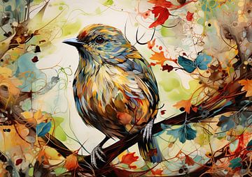 Bird 870057 by Wonderful Art