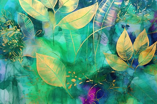 Radiant Spirit, Vibrant Life | Zen Art by ARTEO Paintings