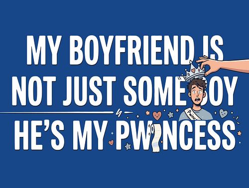 Mijn vriendje is mijn prinsesje – een schattig stel