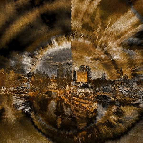 MODERNE KUNST : BARRAGE VAUBAN - STRASBOURG von Photoart-Naegele