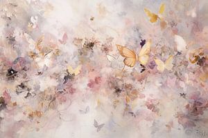 Schmetterlinge auf Reisen | Abstrakte Kunst