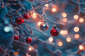 Kerst glamour van Poster Art Shop