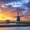 Panoramic photo Dutch landscape. by Justin Sinner Photography (Photographer on Texel)