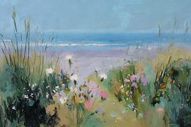 Coastal Garden – Blue Horizon von Whale & Sons