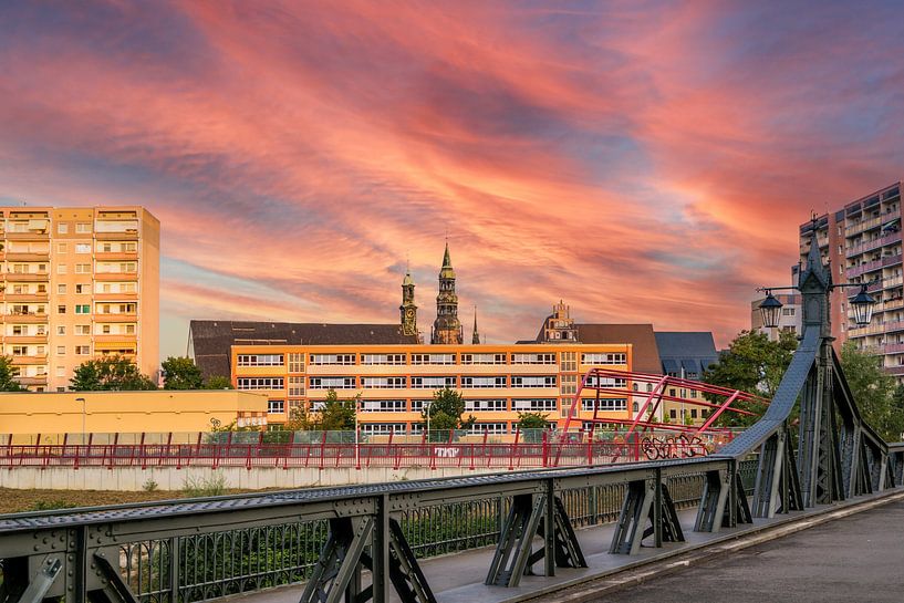 City from Zwickau in East Germany by Animaflora PicsStock