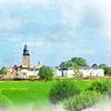 Vue sur Zutphen, Gueldre. sur Danny de Klerk