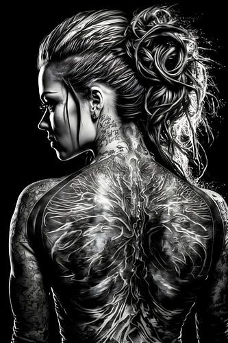 Hete Tattoo Schoonheid