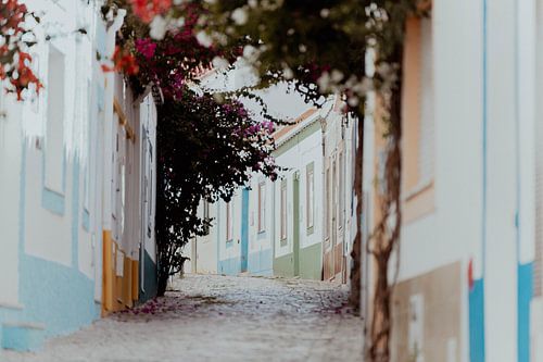 Rustiek steegje in Portugal van Kelly Vanherreweghen