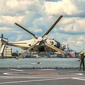 NH90 helicopter demonstration in Rotterdam by Ilya Korzelius