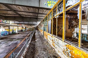 Alte Flugzeug-Montagehalle - Lost Place Alter Flugplatz Rangsdorf