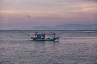 Aziatische vissersboten van Bernd Hartner thumbnail