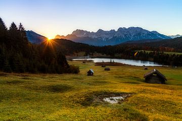 Daybreak in Karwendel by Daniela Beyer