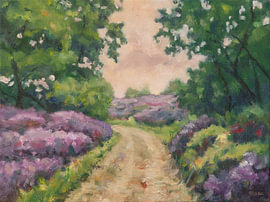 Weg in den Dünen von Maria Meester