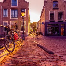 Oudegracht Utrecht au soleil sur Robert van Walsem