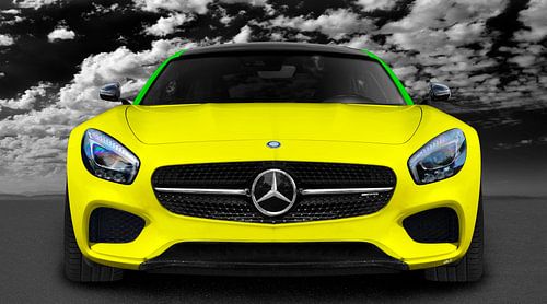Mercedes-AMG GT in lemon