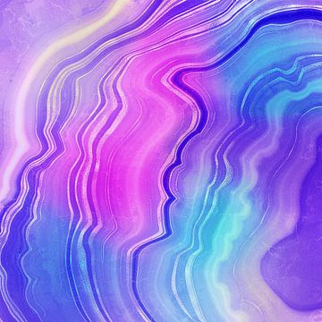 Neon Agate Texture 01 by Aloke Design