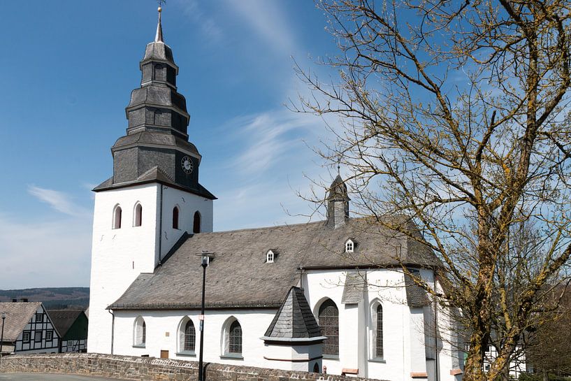 Kerkje in Sauerland. von Rijk van de Kaa