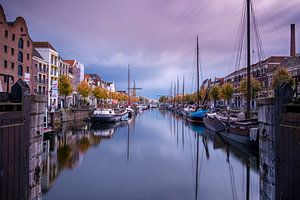 Le port historique de Delfshaven sur Arno Prijs