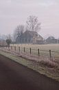 Farmhouse in the winter morning sun by Robin van Steen thumbnail