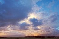 Clouds over the Wadden Sea by Marian Merkelbach thumbnail