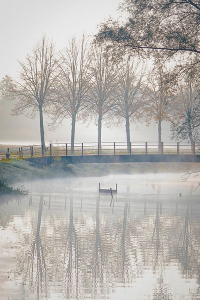 Flussmarkierung von Peter Smeekens