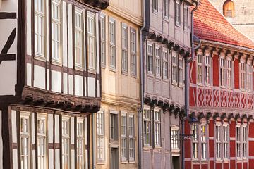 Maisons à colombage à Quedlinburg sur Werner Dieterich