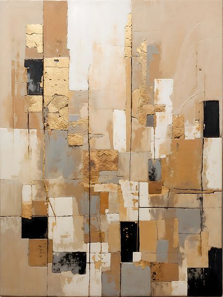 Concrete and Gold 05 von Jack Schoneveld