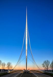 Harfenbrücke in Nieuw Vennep, Niederlande von Adelheid Smitt
