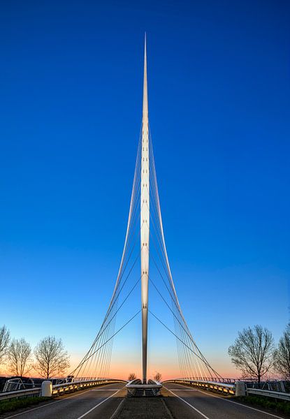 Harfenbrücke in Nieuw Vennep, Niederlande von Adelheid Smitt