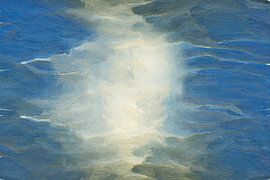 „Unfassbar“ – Die Reflexion der Sonne im klaren Wasser – Digitale Kunst von VenVision Art
