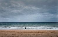 Loneliness at the Beach van Niels  de Vries thumbnail