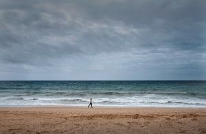 Loneliness at the Beach von Niels  de Vries