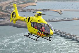 EC.135 'Lifeliner' Air to Air above Zeeland by Jimmy van Drunen