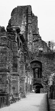 Villers Abbey, Villers-la Ville, Belgium, Mono by Imladris Images