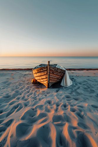 Boat on peaceful waters