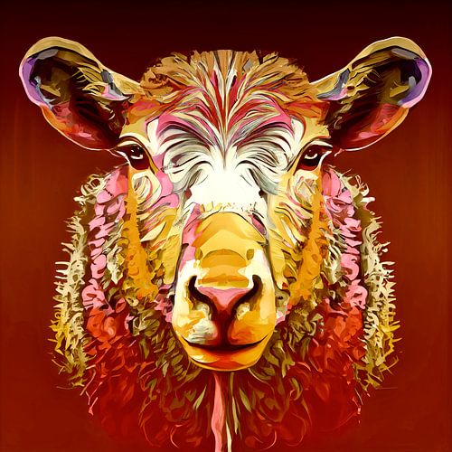 Sheep by Vlindertuin-Art