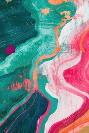 Abstract mother-of-pearl by Franka Poulain