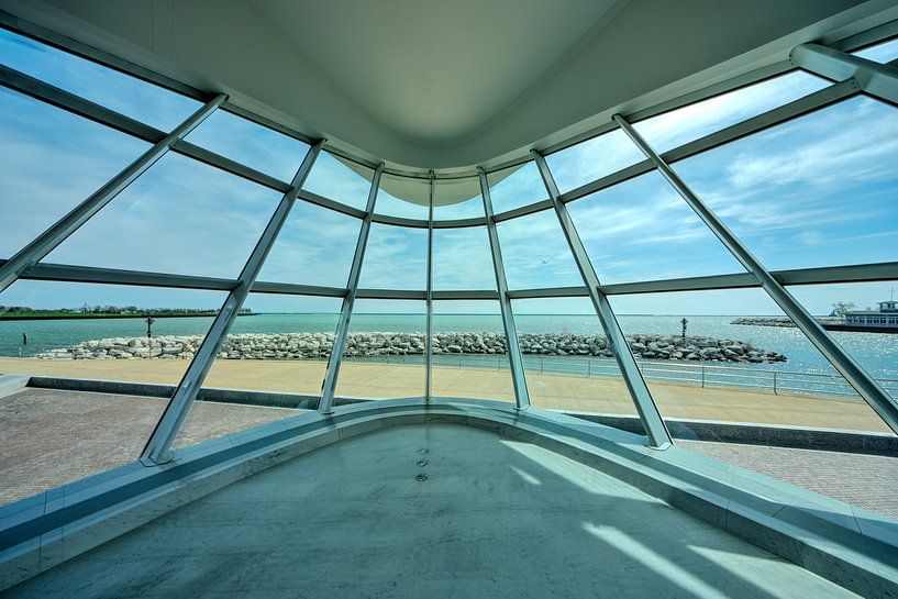 View over Lake Michigan by Mike Bing