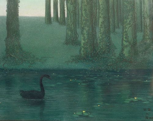 Der schwarze Schwan, William Degouve de Nuncques