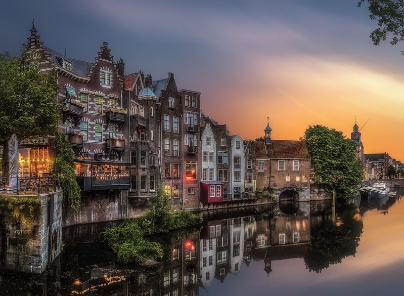 Rotterdam Delfshaven by Herman van den Berge