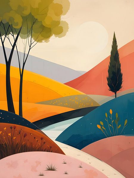 Farbenspiel der Landschaft von HorizonArtistry