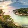 Insel Mallorca mit Bucht Cala Llombards zum Sonnenaufgang von Voss Fine Art Fotografie