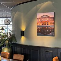 Klantfoto: Zwolle centraal station van Thomas Bartelds, als artframe